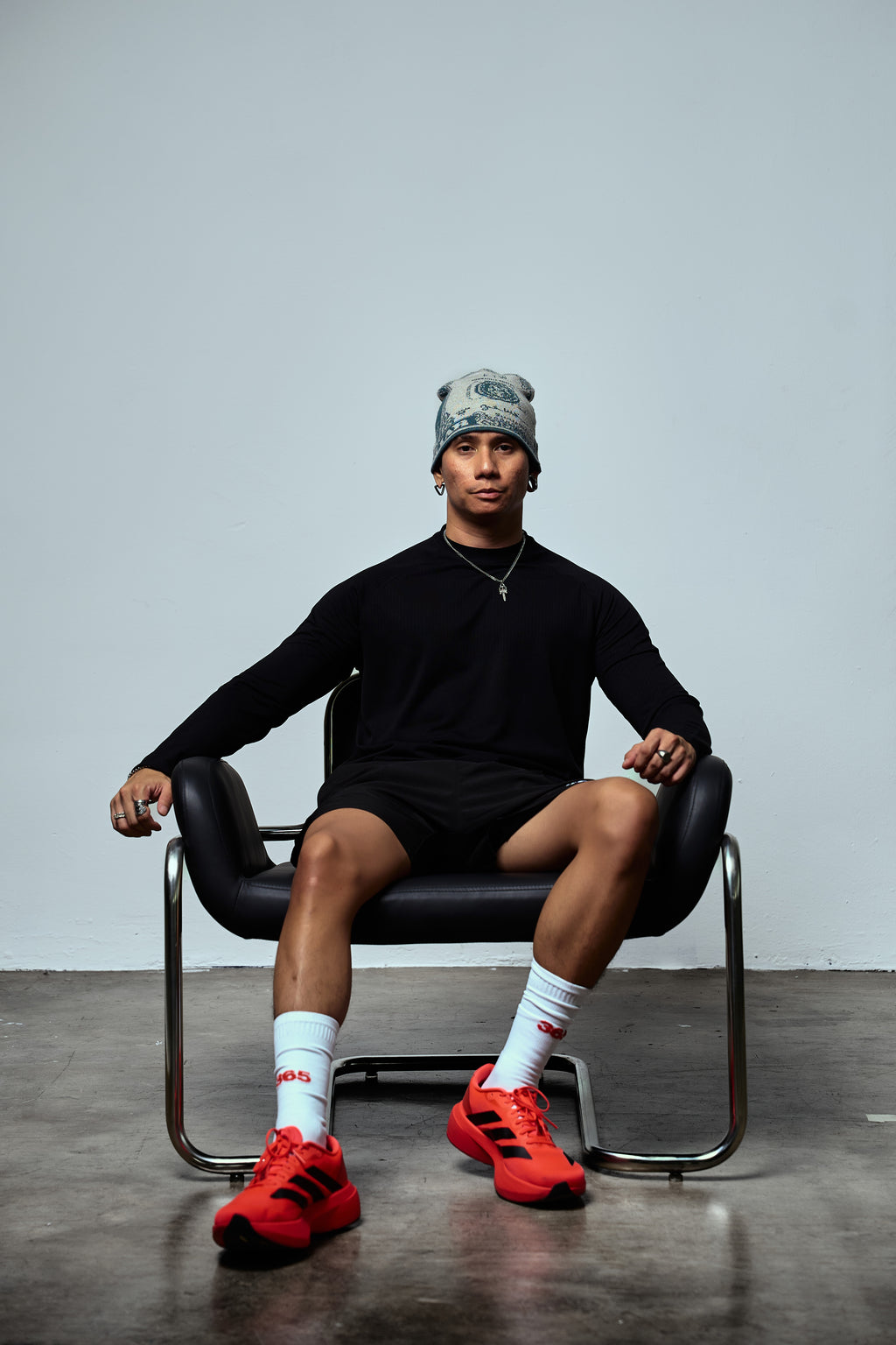 Long Sleeve Performance Tee Black