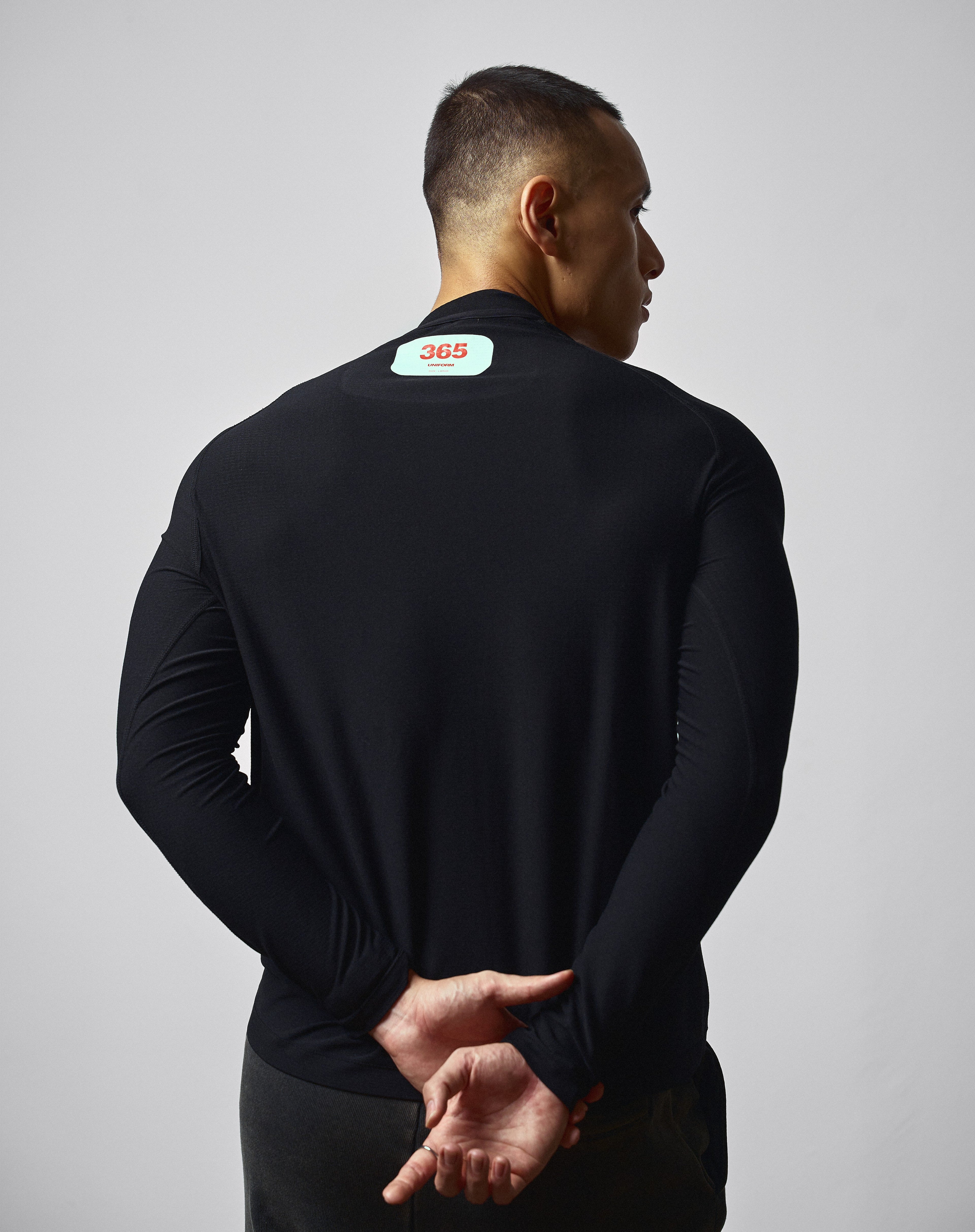Long Sleeve Performance Tee Black