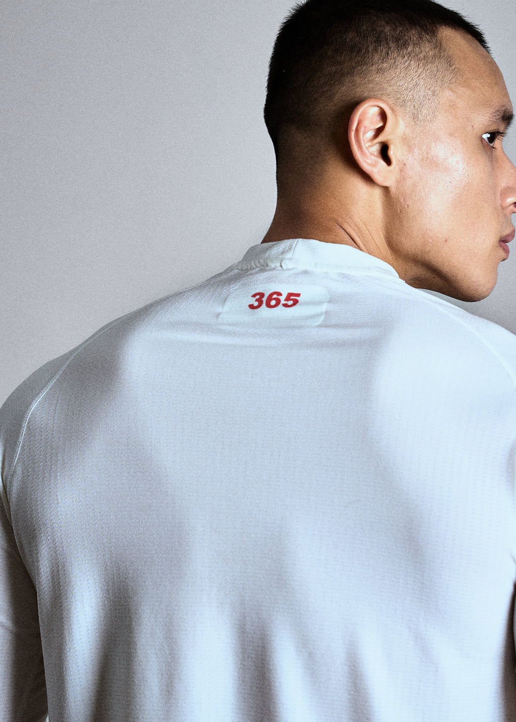 Long Sleeve Performance Tee White