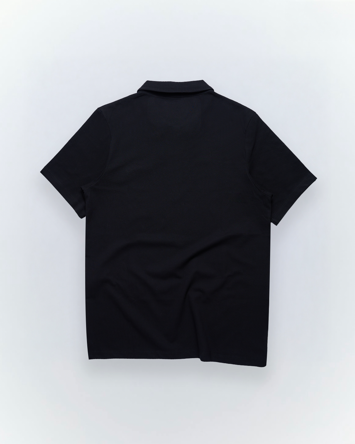 Textured Polo Black