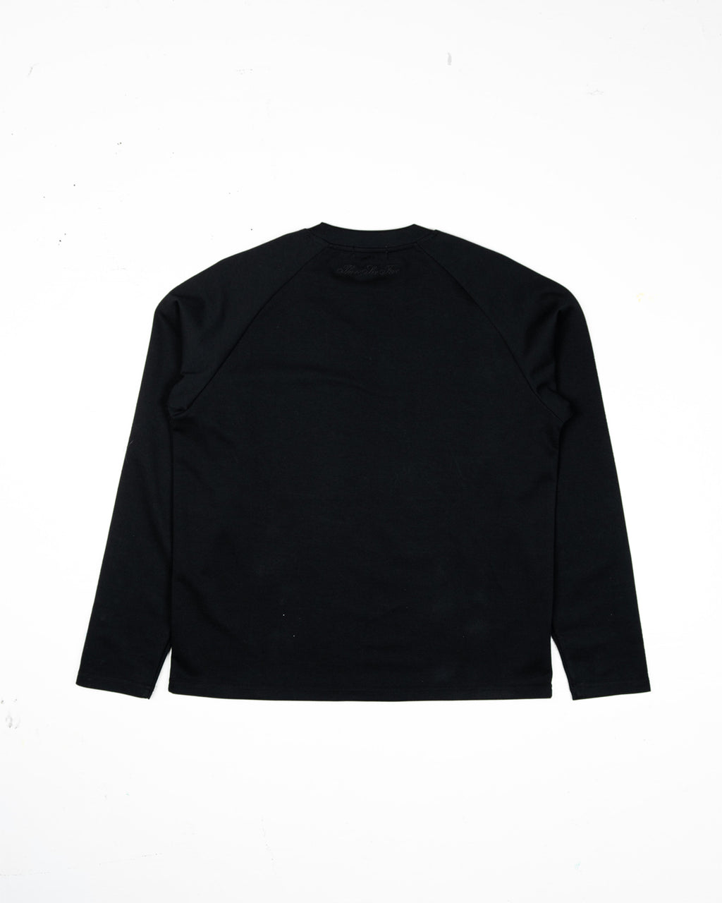 Scuba Script Tee L/S Black