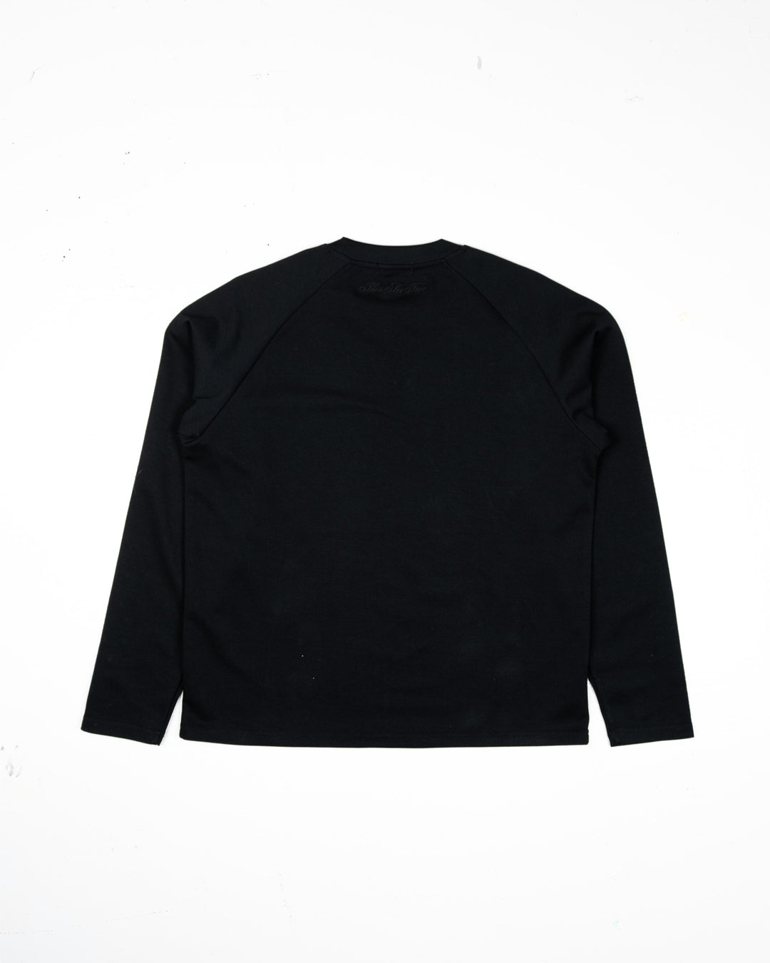 Scuba Script Tee L/S Black
